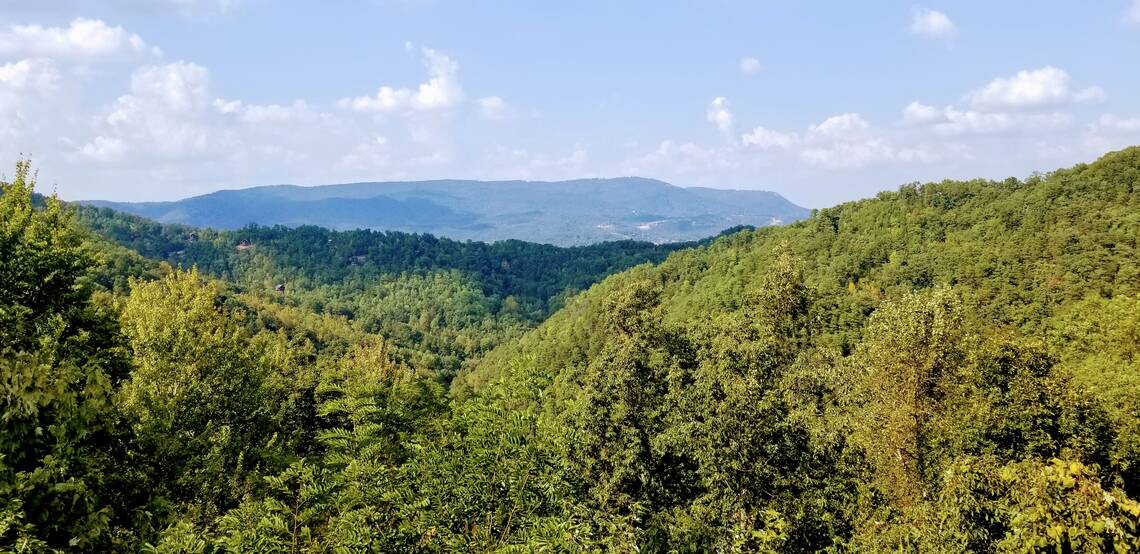 View of the Smoky Mountains